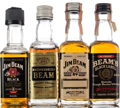 jim beam miniatures